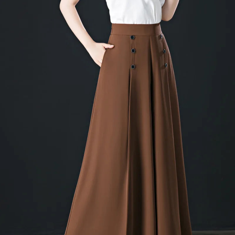 Women's Nine Loose Skirt Pants  Fashion Big
