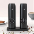 Electric Automatic Salt and Pepper Grinder Set with Led Light Grinder Set Spice Mill Adjustable Spices Grinder Kitchen Tools