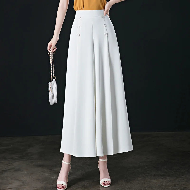 Women's Nine Loose Skirt Pants  Fashion Big