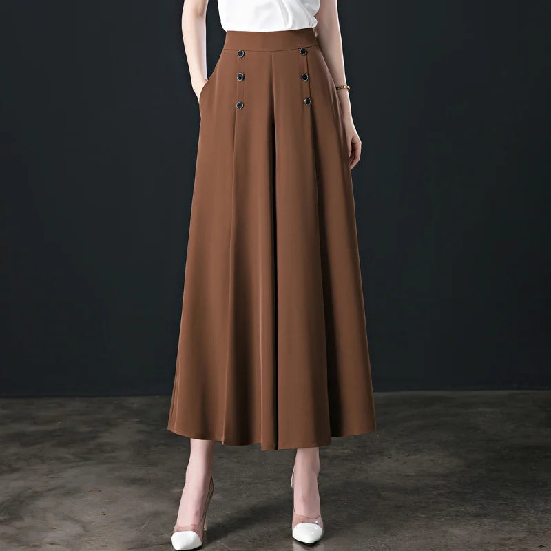 Women's Nine Loose Skirt Pants  Fashion Big