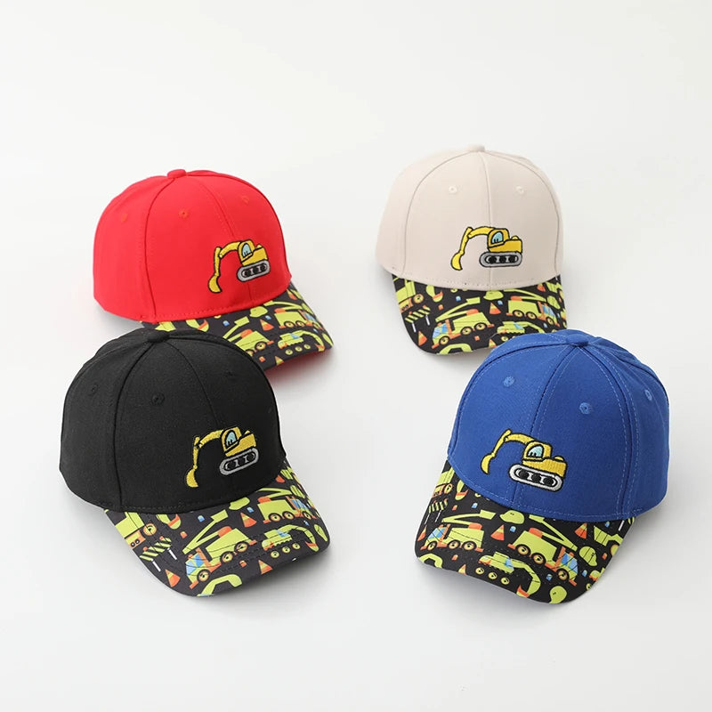 2025 Summer Baby Sports Hats Fashion 2-8Years